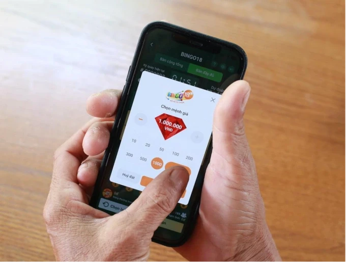 Xác suất trúng thưởng và số tiền trúng thưởng của Bingo18 phụ thuộc vào lựa chọn dự thưởng tới số tiền đặt cược của chính người chơi. Ảnh: Vietlott