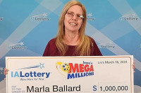 Nhờ hàng xóm mua xổ số, trúng 1 triệu USD