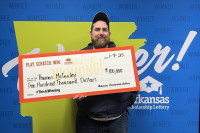 Trúng số 100.000 USD nhờ 'linh cảm'